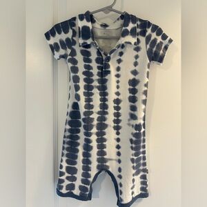 Kyte Baby Steel Riptide Polo Romper